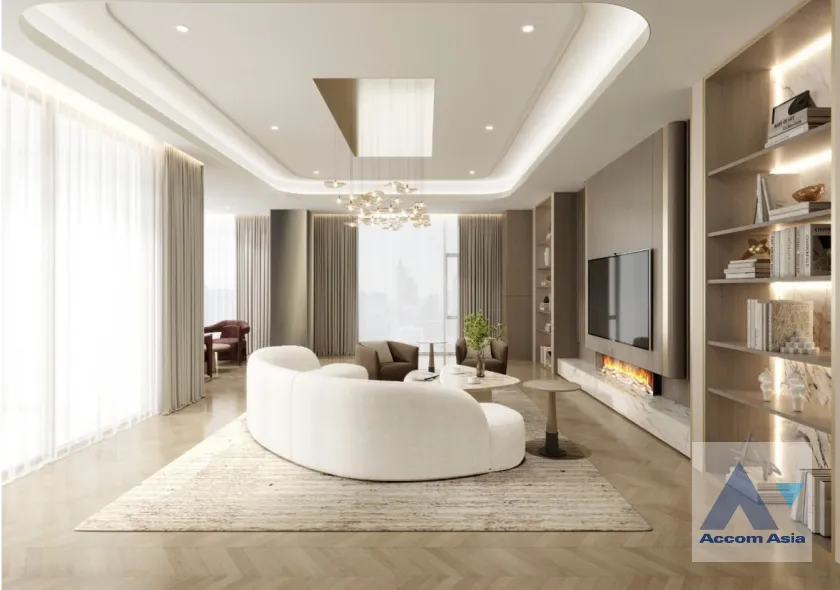 unitTop floor, Super Luxury, Penthouse |  5 Bedrooms  Condominium For Rent & Sale in Ploenchit, Bangkok  near MRT Lumphini (AA45976)