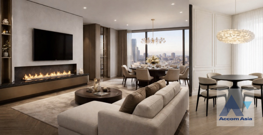 4  5 br Condominium for rent and sale in Ploenchit ,Bangkok MRT Lumphini at ONE Bangkok AA45976