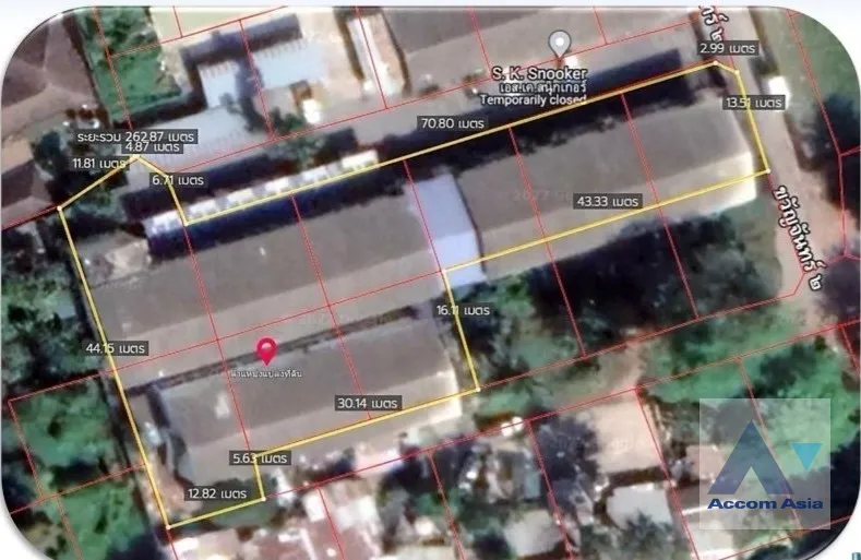  1  Land For Sale in Sukhumvit ,Bangkok BTS On Nut AA46018