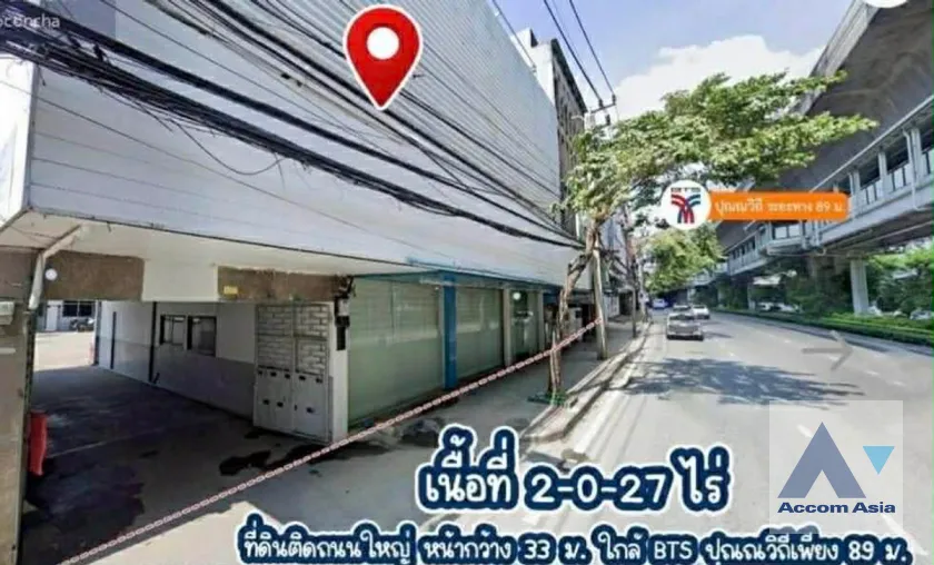 unit Land For Sale in Sukhumvit, Bangkok  near BTS Punnawithi (AA46024)