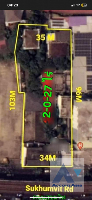 7  Land For Sale in Sukhumvit ,Bangkok BTS Punnawithi AA46024
