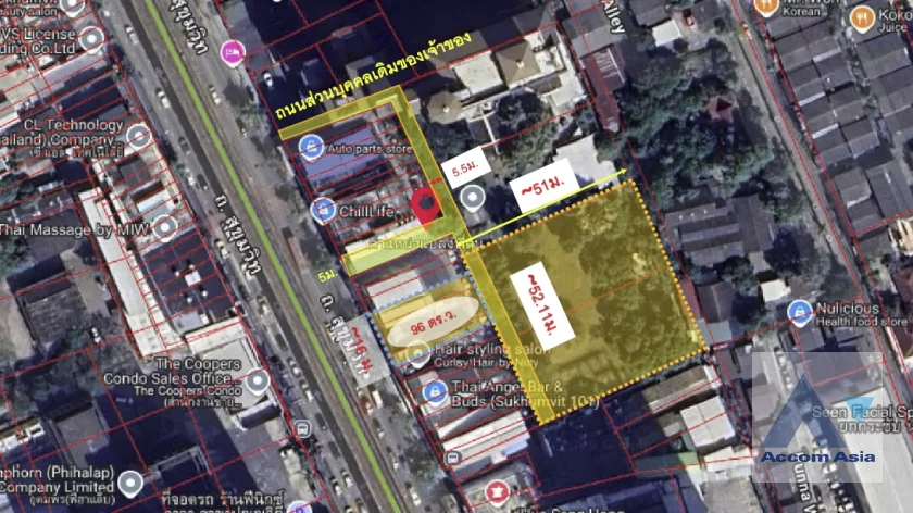  1  Land For Sale in Sukhumvit ,Bangkok BTS Punnawithi AA46039
