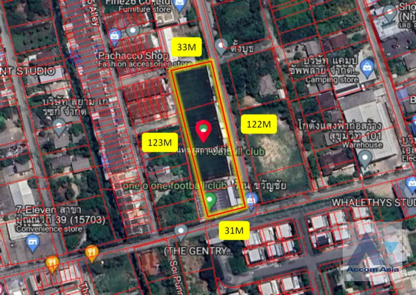 unit Land For Sale in Sukhumvit, Bangkok  near BTS Punnawithi (AA46041)