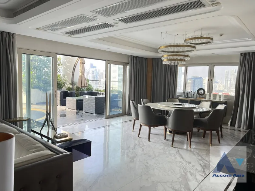 unitFully Furnished, Huge Terrace, Private Swimming Pool |  3 Bedrooms  Condominium For Sale in Sukhumvit, Bangkok  near BTS Phrom Phong (AA46057)