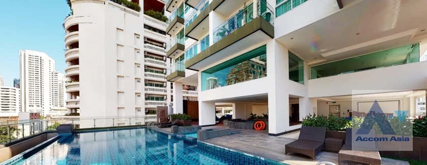  2  1 br Apartment For Rent in Sukhumvit ,Bangkok BTS Asok - MRT Sukhumvit at Serviced Apartment with Park view AA46214