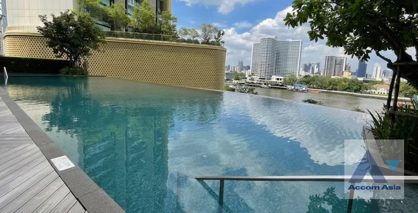  2  3 br Condominium For Rent in Charoen Nakhon ,Bangkok BTS Krung Thon Buri at Magnolias Waterfront Residences AA46223