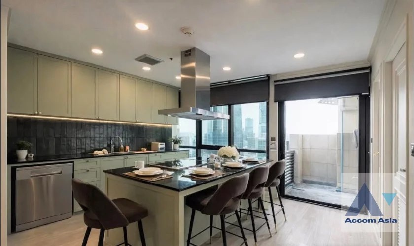  1  3 br Condominium For Rent in Sathorn ,Bangkok MRT Lumphini at Lumpini Park View AA46331