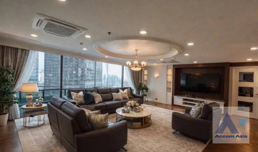  2  3 br Condominium For Rent in Sathorn ,Bangkok MRT Lumphini at Lumpini Park View AA46331