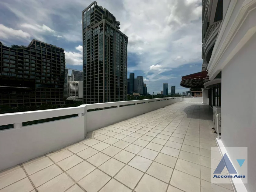  1  3 br Apartment For Rent in Ploenchit ,Bangkok BTS Ratchadamri at High rise and Peaceful AA46356