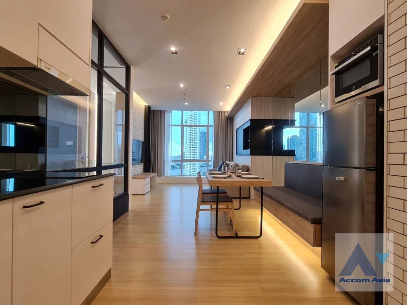 5  1 br Condominium For Rent in Charoen Nakhon ,Bangkok BTS Krung Thon Buri at Baan Sathorn Chaophraya AA46392