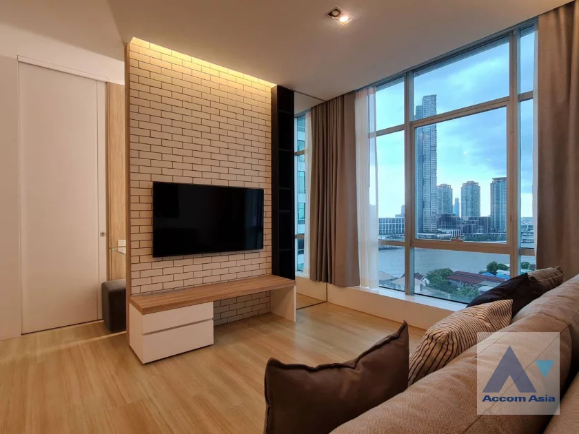  1  1 br Condominium For Rent in Charoen Nakhon ,Bangkok BTS Krung Thon Buri at Baan Sathorn Chaophraya AA46392