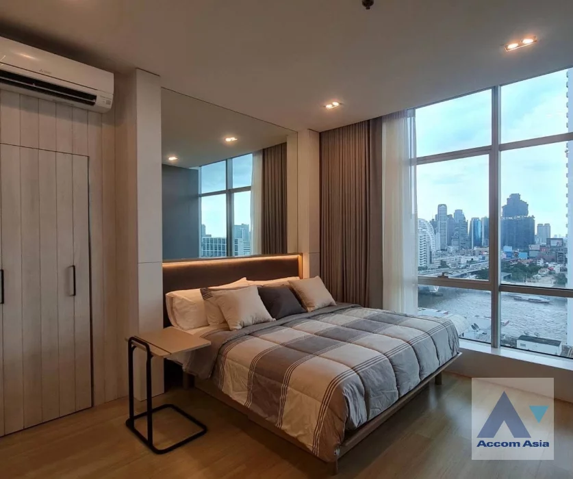 10  1 br Condominium For Rent in Charoen Nakhon ,Bangkok BTS Krung Thon Buri at Baan Sathorn Chaophraya AA46392