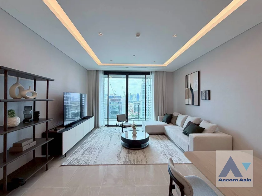  The Residences at Sindhorn Kempinski Hotel Bangkok Condominium  2 Bedroom for Rent BTS Chitlom in Ploenchit Bangkok