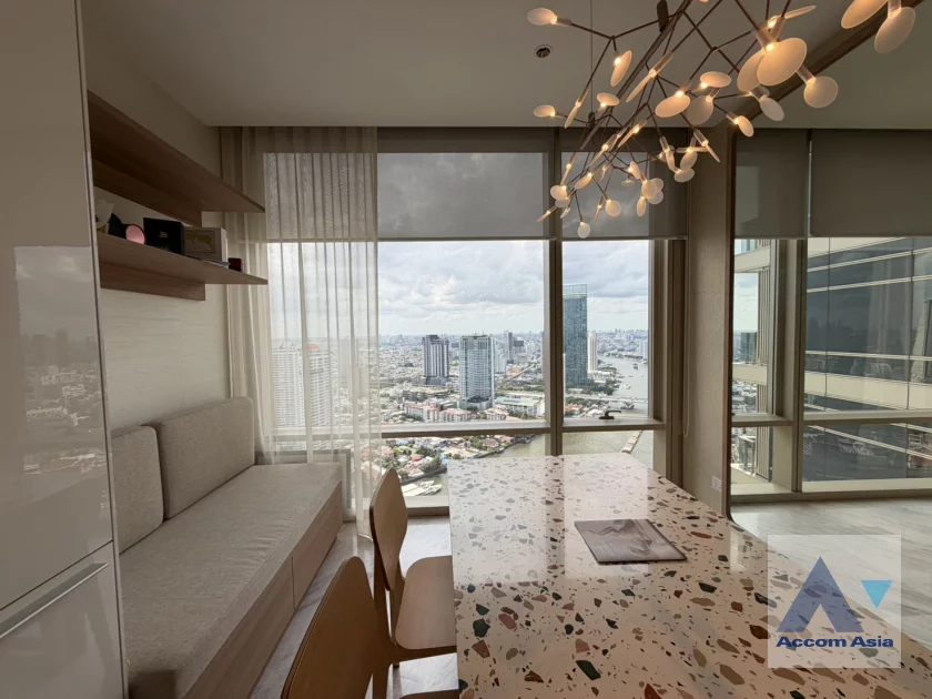 unit 2 Bedrooms  Condominium For Rent in Sathorn, Bangkok  near BTS Saphan Taksin (AA46544)