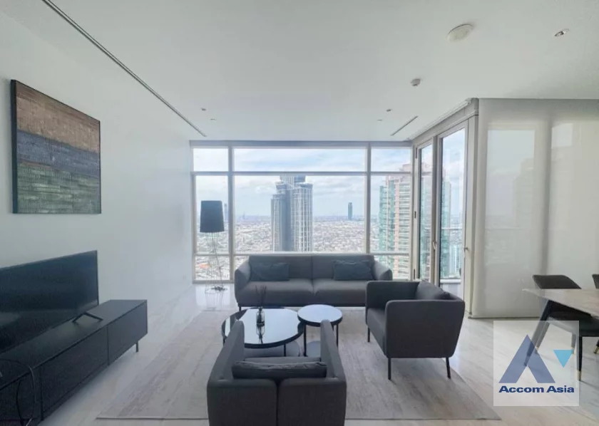 Four Seasons Private Residences Condominium  2 Bedroom for Rent BTS Saphan Taksin in Sathorn Bangkok