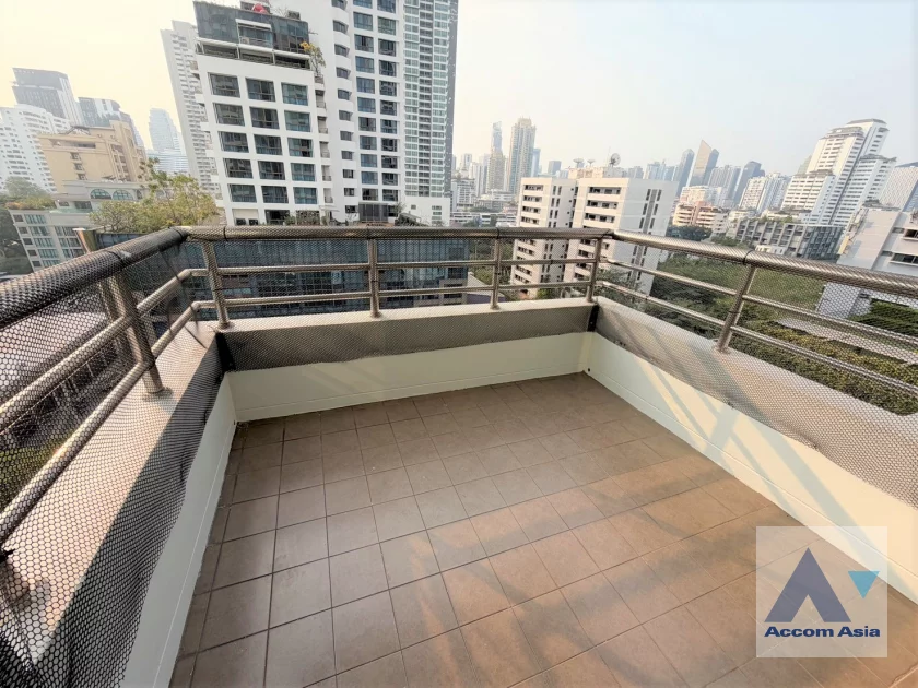 12  3 br Apartment For Rent in Sukhumvit ,Bangkok BTS Phrom Phong at High-Rise Residence , Ideal for Families AA46584