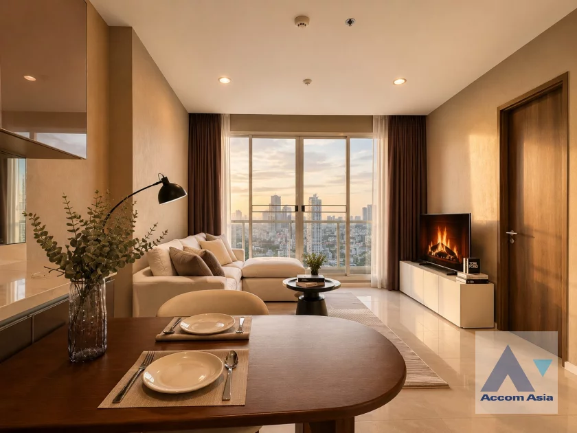  1  1 br Condominium For Sale in Rama 3 ,Bangkok BTS Saphan Taksin at Menam Residences AA46613