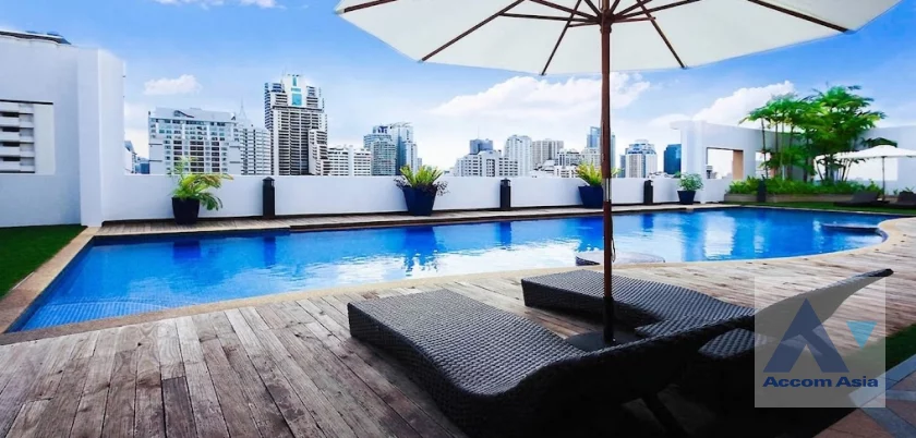 unitPet friendly |  3 Bedrooms  Apartment For Rent & Sale in Sukhumvit, Bangkok  near BTS Asok (AA46672)
