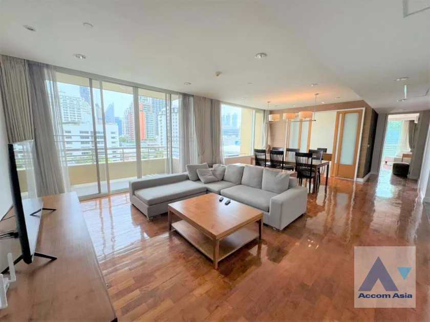  2  3 br Apartment For Rent in Sukhumvit ,Bangkok BTS Phrom Phong at High-Rise Residence , Ideal for Families AA46733