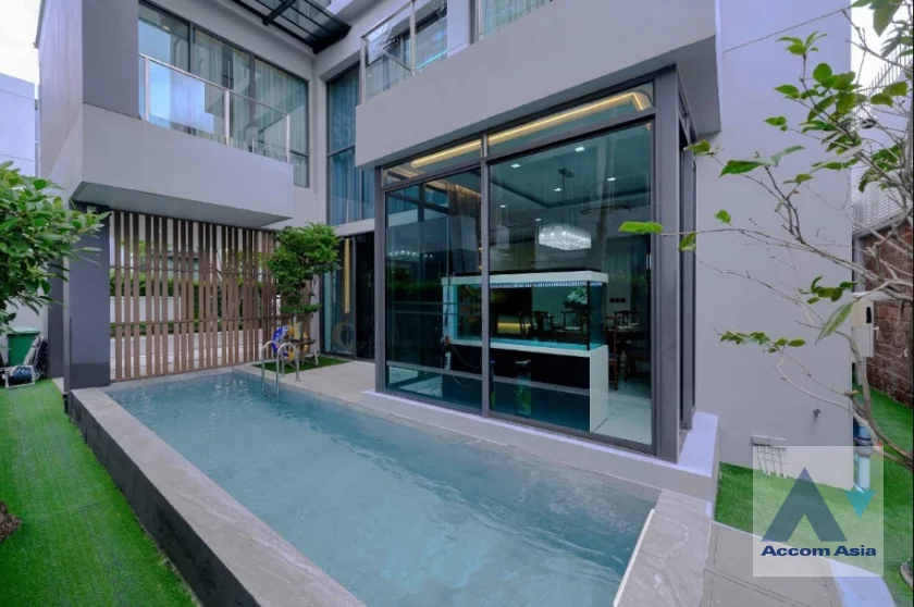 Private Swimming Pool house for rent in Lat Phrao, Bangkok Code AA46794