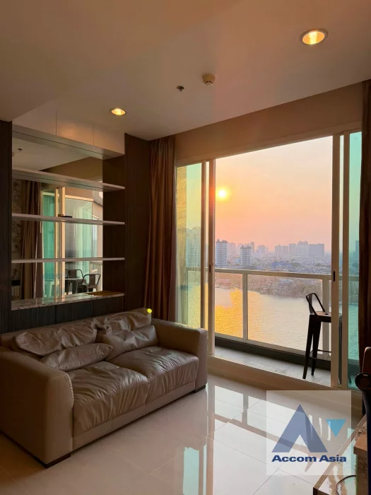  2  1 br Condominium For Sale in Rama 3 ,Bangkok BTS Saphan Taksin at Menam Residences AA46804