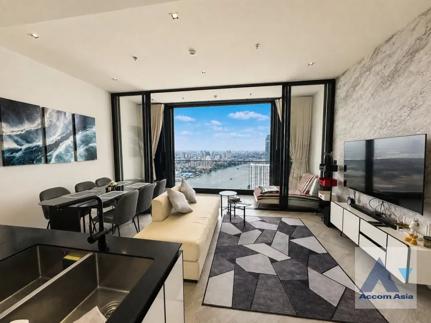 Riverside / River View | Chapter Charoennakhon  Riverside Condominium  2 Bedroom for Sale & Rent BTS Krung Thon Buri in Charoennakhon Bangkok
