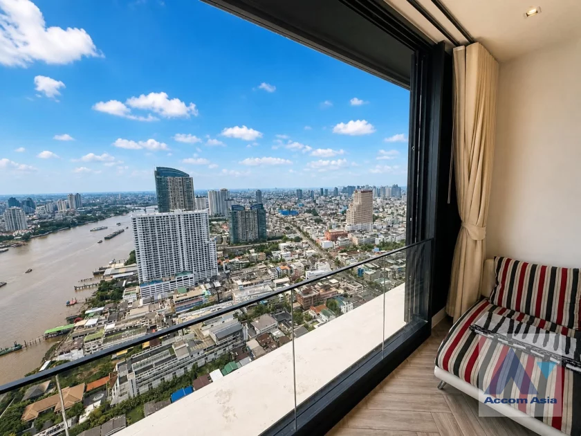 unitRiverside / River View |  2 Bedrooms  Condominium For Rent & Sale in Charoen Nakhon, Bangkok  near BTS Krung Thon Buri (AA46810)