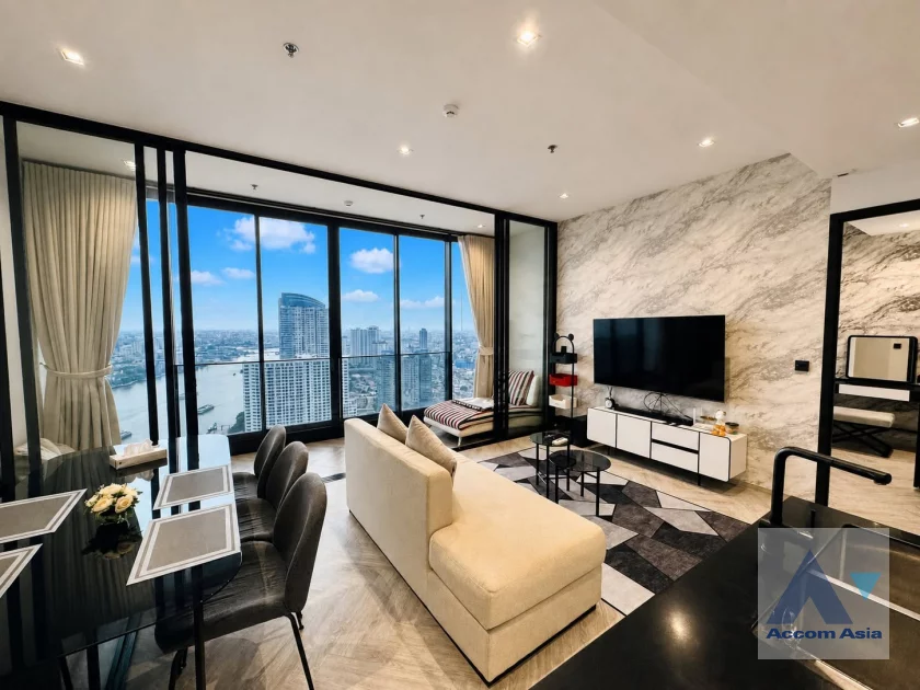 8  2 br Condominium for rent and sale in Charoen Nakhon ,Bangkok BTS Krung Thon Buri at Chapter Charoennakhon  Riverside AA46810