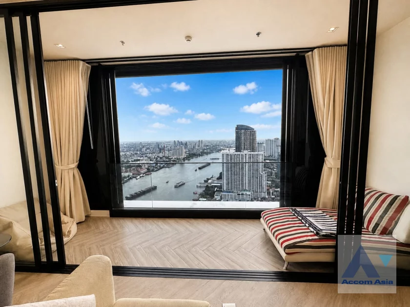 7  2 br Condominium for rent and sale in Charoen Nakhon ,Bangkok BTS Krung Thon Buri at Chapter Charoennakhon  Riverside AA46810