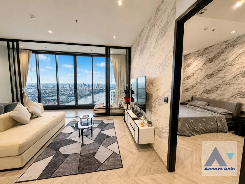 5  2 br Condominium for rent and sale in Charoen Nakhon ,Bangkok BTS Krung Thon Buri at Chapter Charoennakhon  Riverside AA46810