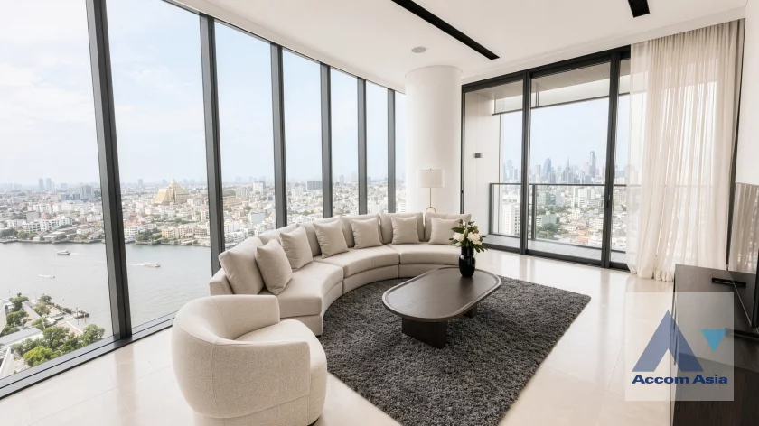 7  2 br Condominium For Rent in Charoen Nakhon ,Bangkok BTS Krung Thon Buri at Banyan Tree Residences Riverside AA46971