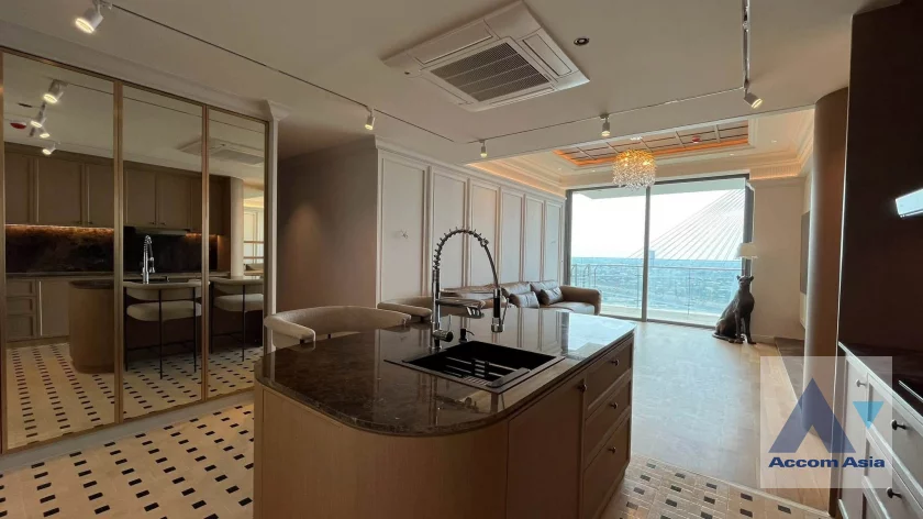 8  2 br Condominium for rent and sale in Rama 3 ,Bangkok BRT Wat Dan at The Pano AA46991