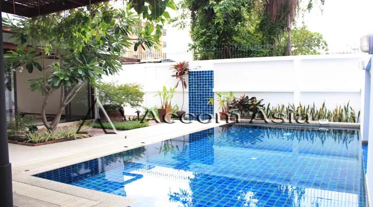 unitPrivate Swimming Pool |  4 Bedrooms  House For Rent in Sukhumvit, Bangkok  near BTS Thong Lo (69270)